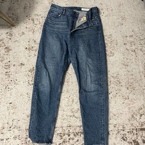 Rag & Bone Dark Wash Blue Jeans Straight Leg - Size 28